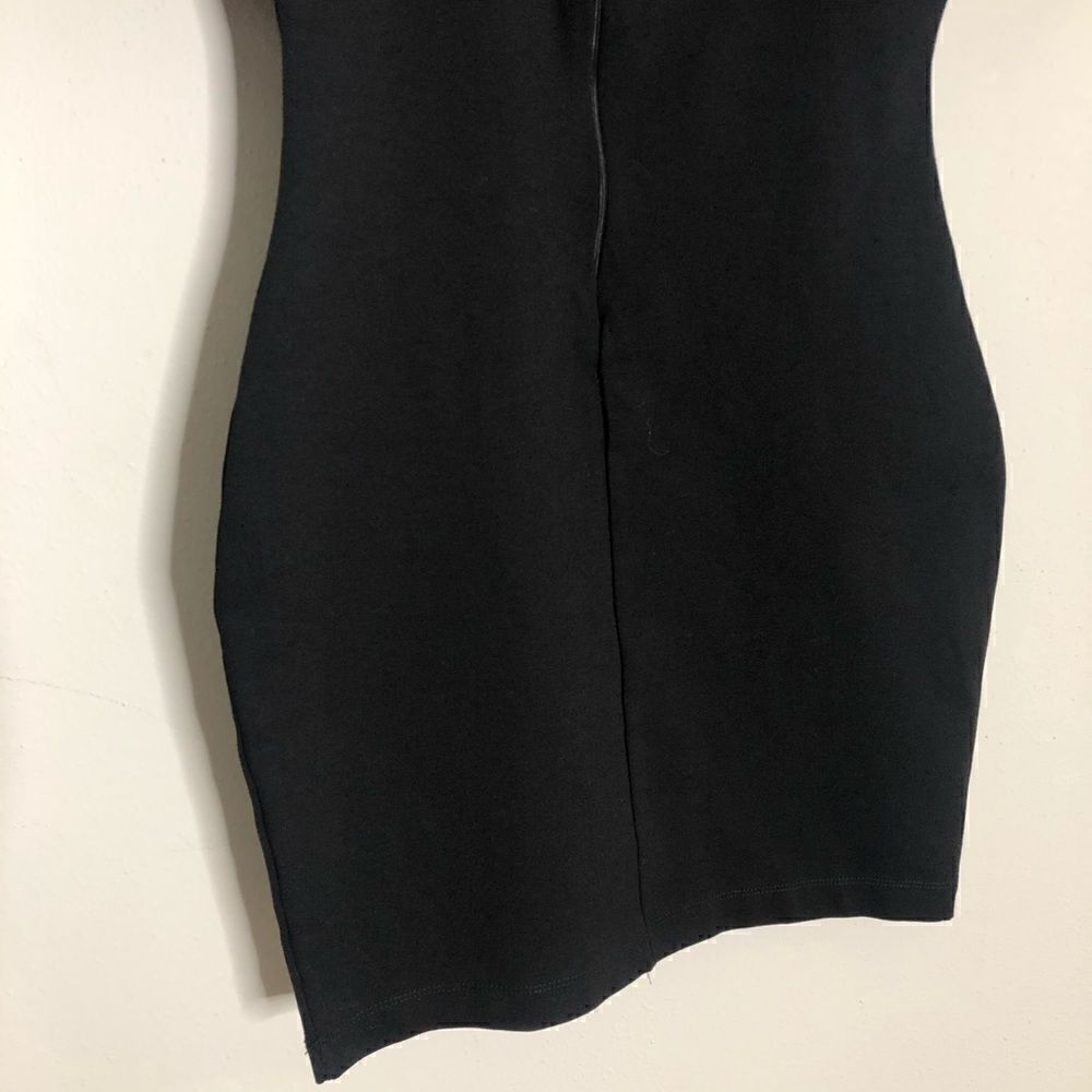 Puff Sleeve Square Neck Bodycon Mini Dress - Picture 10 of 11